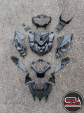ORIGINAL YAMAHA Y150 ZR Y15 V1 V2 HLY COMPLETE SET COVER INNER COVER HITAM MATTE READY STOCK