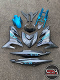 YAMAHA BODYSET Y15 YSUKU Y15ZR V1 V2 EXCITER 2021 SPECIAL EDITION GREY STRIPE TANAM CLEAR OEM VELOZI COVERSET