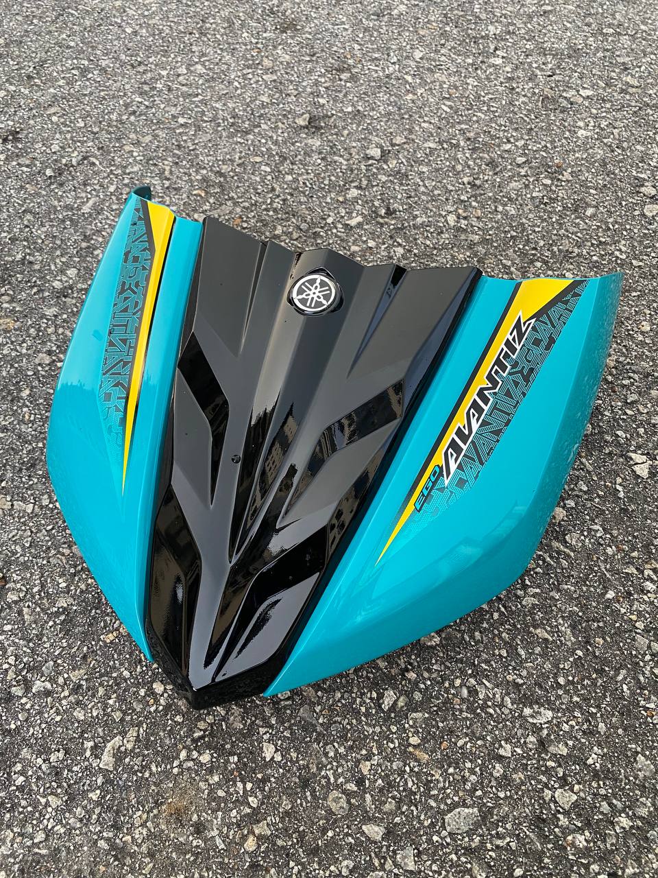 COVERSET BODYSET EGO AVANTIZ YAMAHA STICKER SIAP TAMPAL CS6 CYAN M SEKI FULLSET NEW