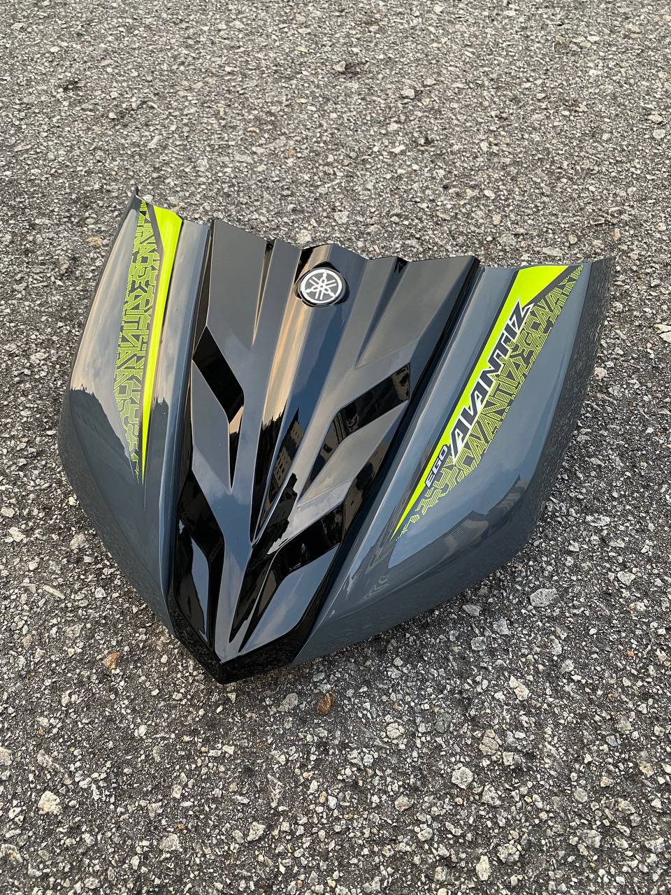 COVERSET BODYSET EGO AVANTIZ YAMAHA STICKER SIAP TAMPAL PGD GREY M SEKI FULLSET NEW