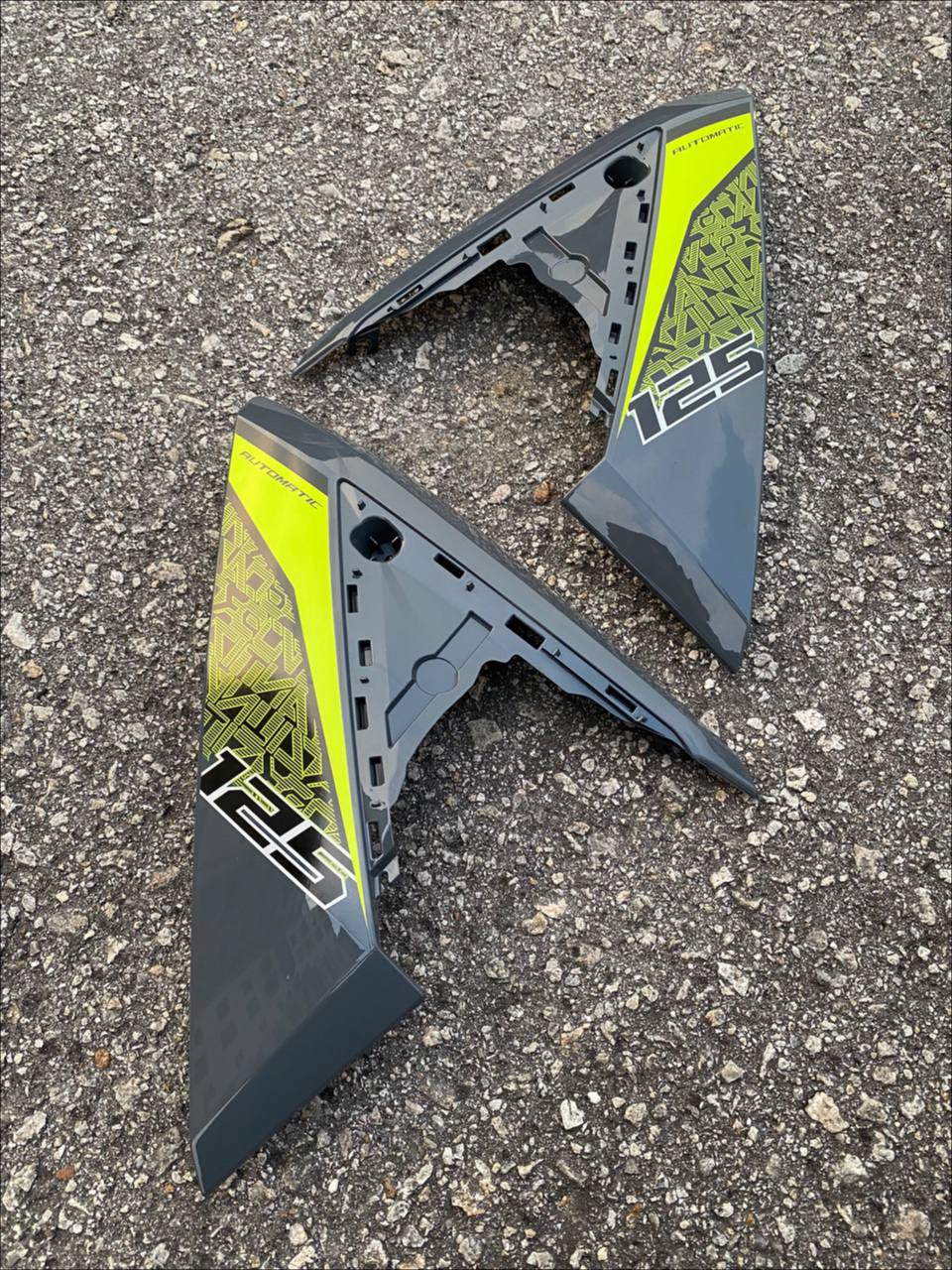 COVERSET BODYSET EGO AVANTIZ YAMAHA STICKER SIAP TAMPAL PGD GREY M SEKI FULLSET NEW