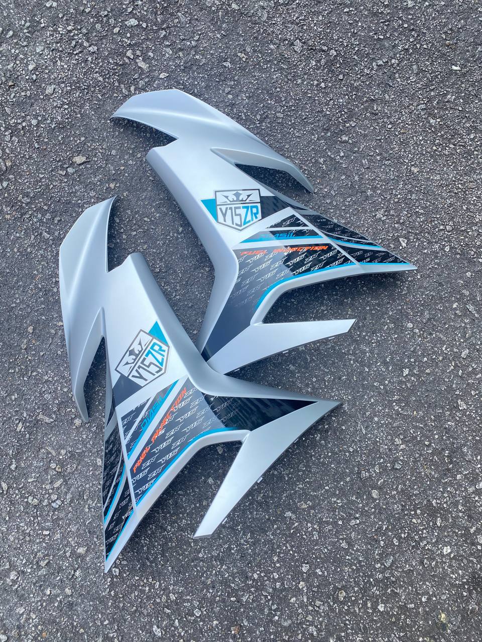 COVERSET YAMAHA Y15ZR YSUKU V1 V2 SMX SILVER ROBOT MATT 2017 ORIGINAL HONG LEONG HLY VELOZI SIAP TAMPAL WS10