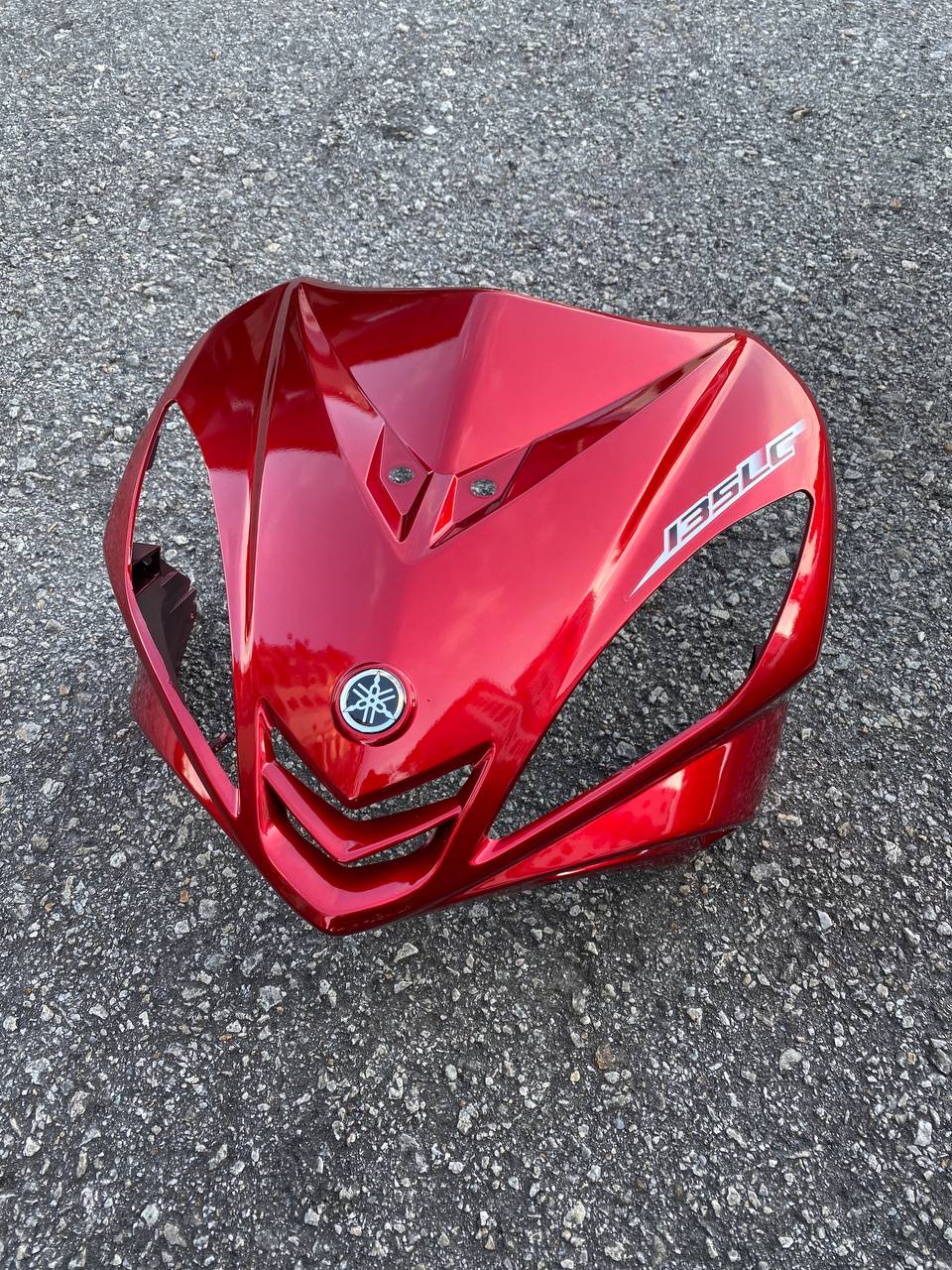 COVERSET BODY SET YAMAHA LC 135 V1 MAROON DRMK MERAH ORIGINAL 1ST EDITION 100% HONG LEONG YAMAHA HLY SIAP TAMPAL