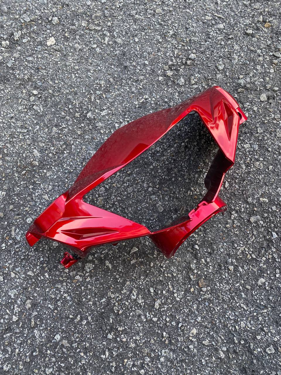 COVERSET BODY SET YAMAHA LC 135 V1 MAROON DRMK MERAH ORIGINAL 1ST EDITION 100% HONG LEONG YAMAHA HLY SIAP TAMPAL