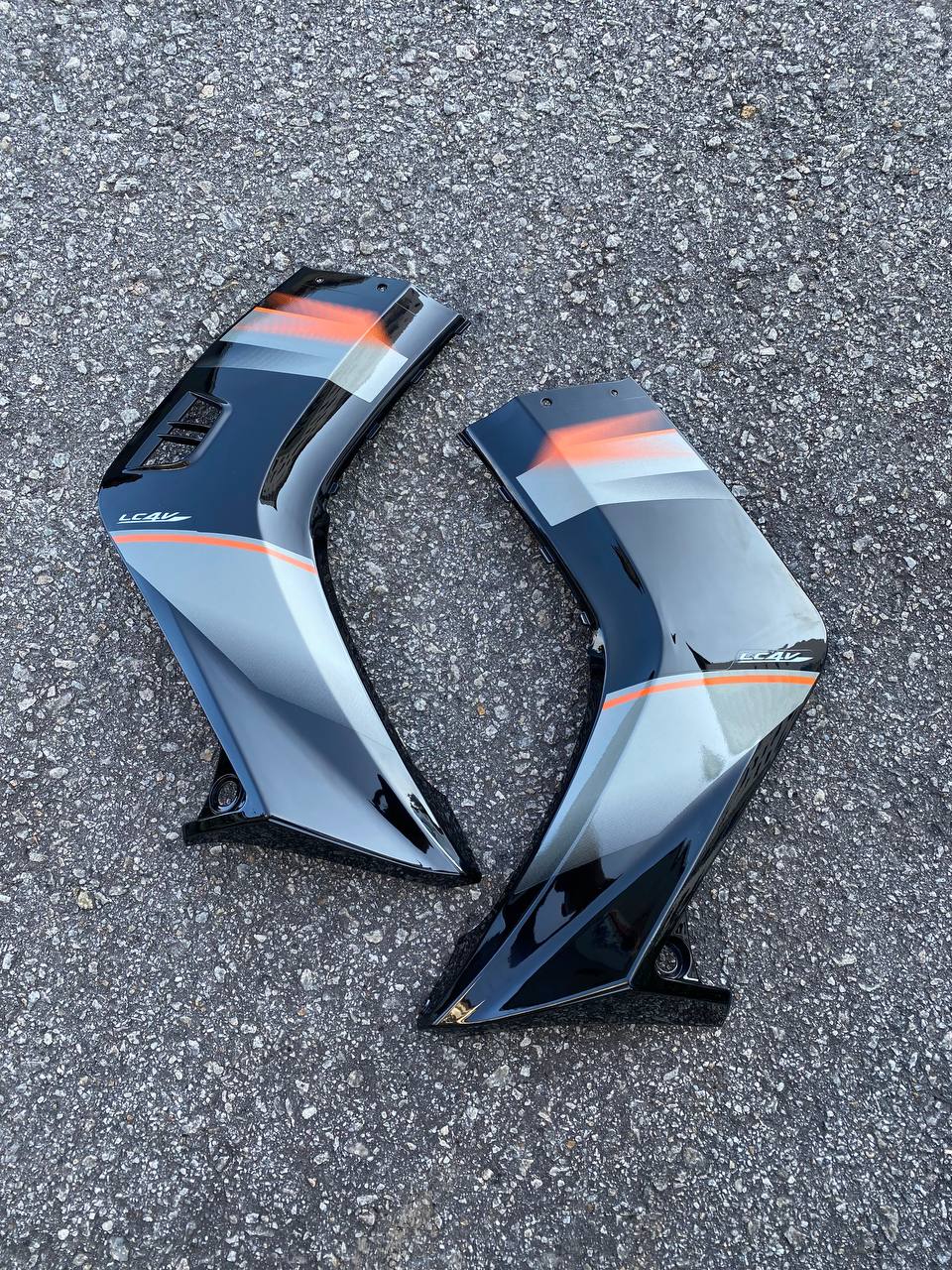 COVERSET BODYSET YAMAHA LC LC135 V1 HITAM OREN ORIGINAL 100% HONG LEONG YAMAHA HLY STRIPE SIAP TAMPAL VELOZI