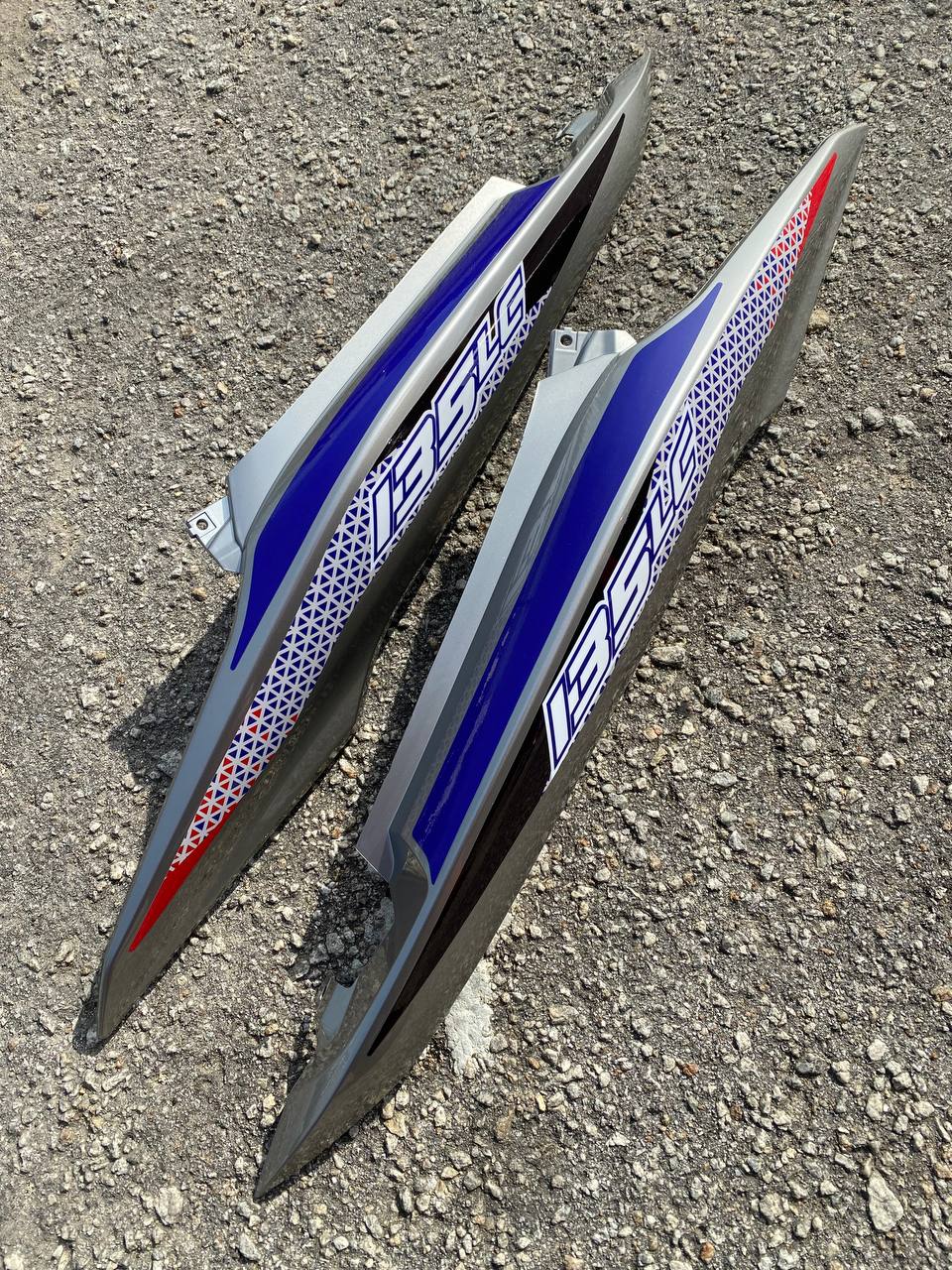 COVERSET BODYSET LC135 LC V8 DR BLUE CORE ( BLUE ) DESIGN FUEL INJECTION FI YAMAHA SIAP TANAM DOCTOR VELOZI