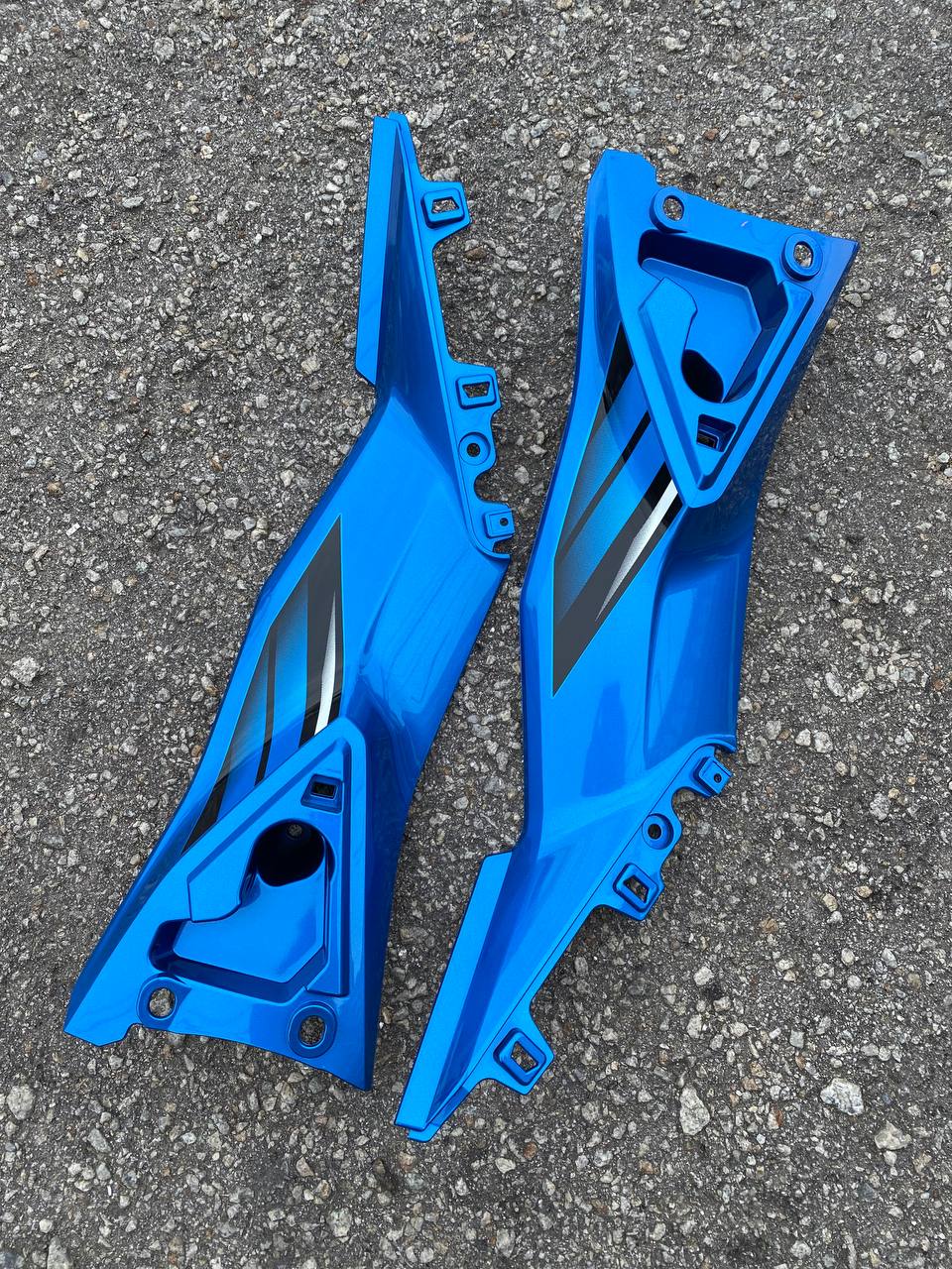 HONDA RSX RS-X 150 RSX150 COVERSET DOCTOR KS BLUE 011 002 BIRU FULL ORIGINAL COLOR STRIPE SIAP TAMPAL FIT DENGAN BODY