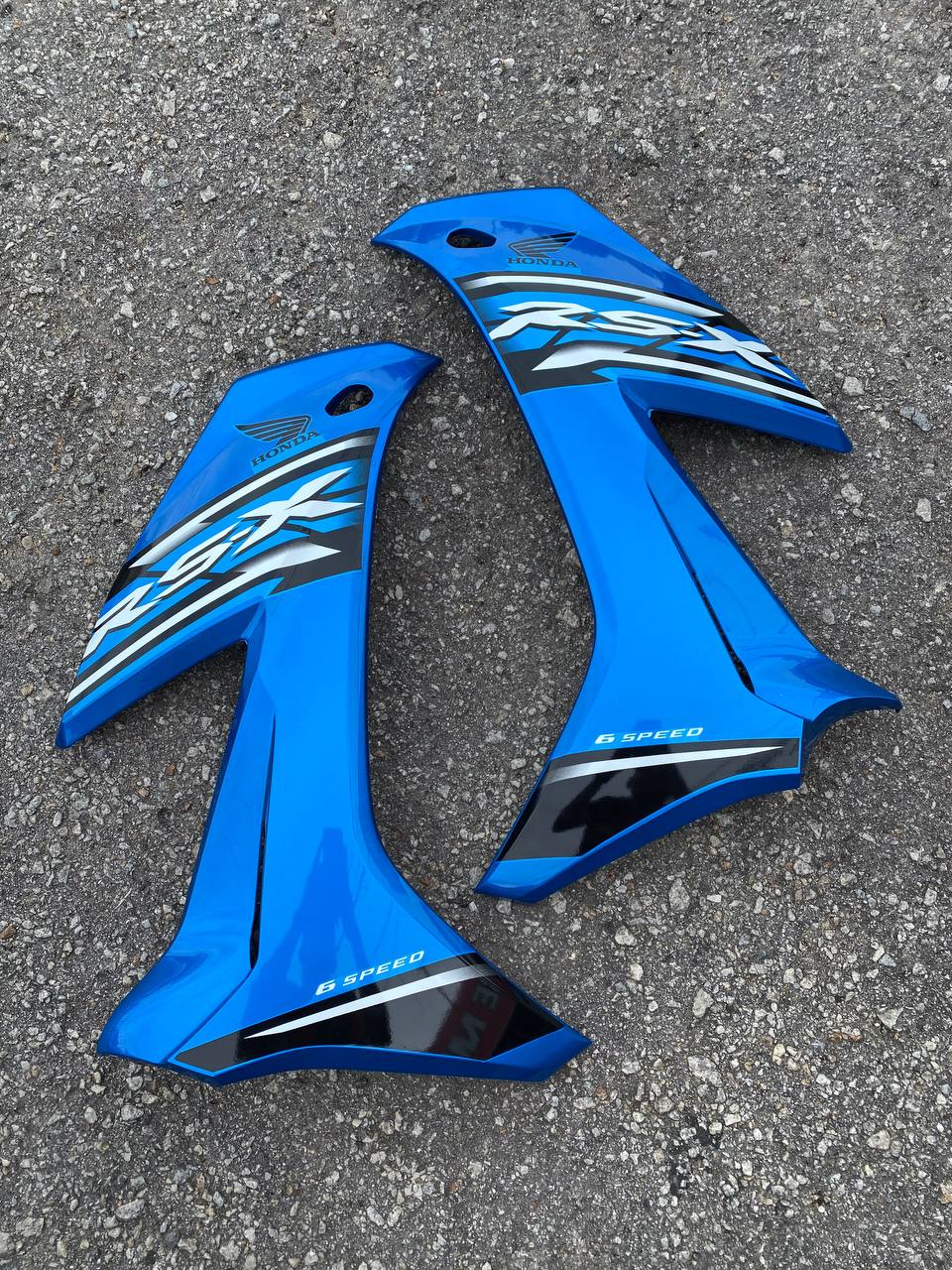 HONDA RSX RS-X 150 RSX150 COVERSET DOCTOR KS BLUE 011 002 BIRU FULL ORIGINAL COLOR STRIPE SIAP TAMPAL FIT DENGAN BODY