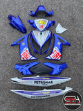 COVERSET NOUVO LC SCOOTER YAMAHA FIAT 46 PETRONAS TERMASUK STICKER SIAP TANAM OEM
