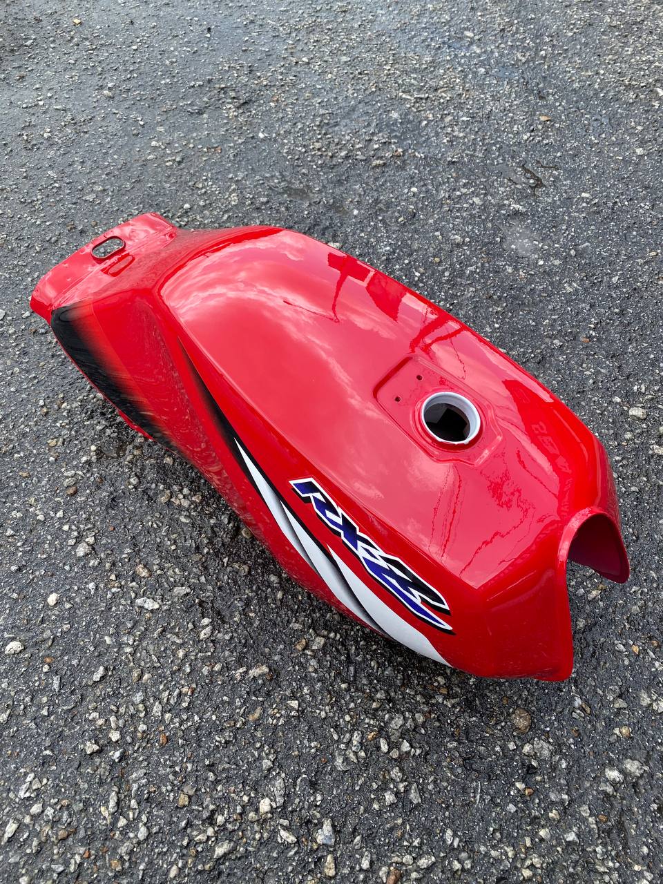 COVERSET BODYSET RXZ 5PV CATALYZER VRC S3 RED SILVER GRAPHIC 10 SIAP TANAM SEPERTI GAMBAR ( TERMASUK TANK )