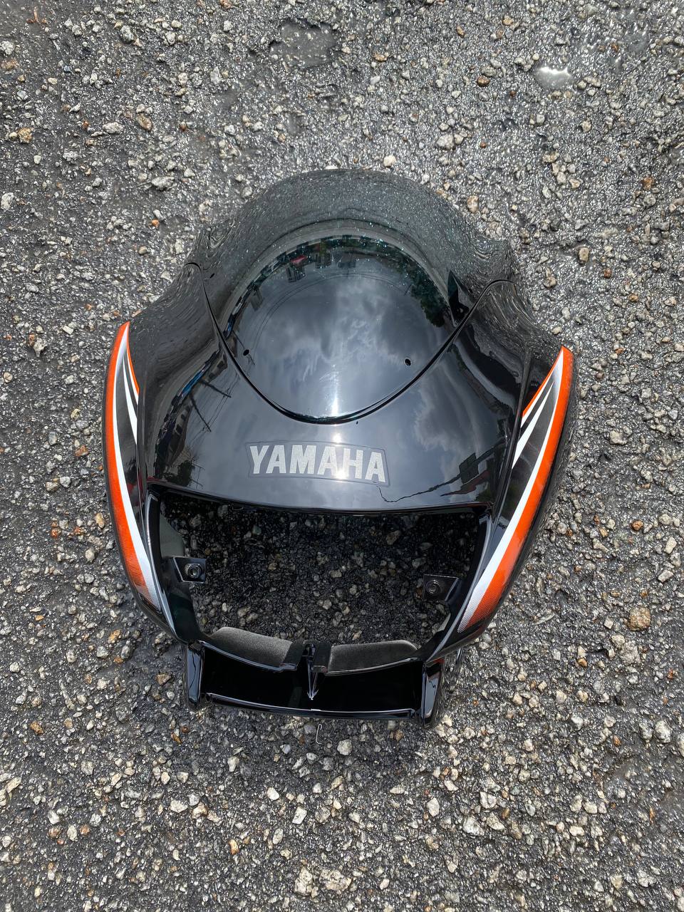 COVERSET BODYSET RXZ 5PV CATALYZER ORANGE BLACK ( CODE 13 ) SIAP TANAM SEPERTI GAMBAR ( TERMASUK TANK )