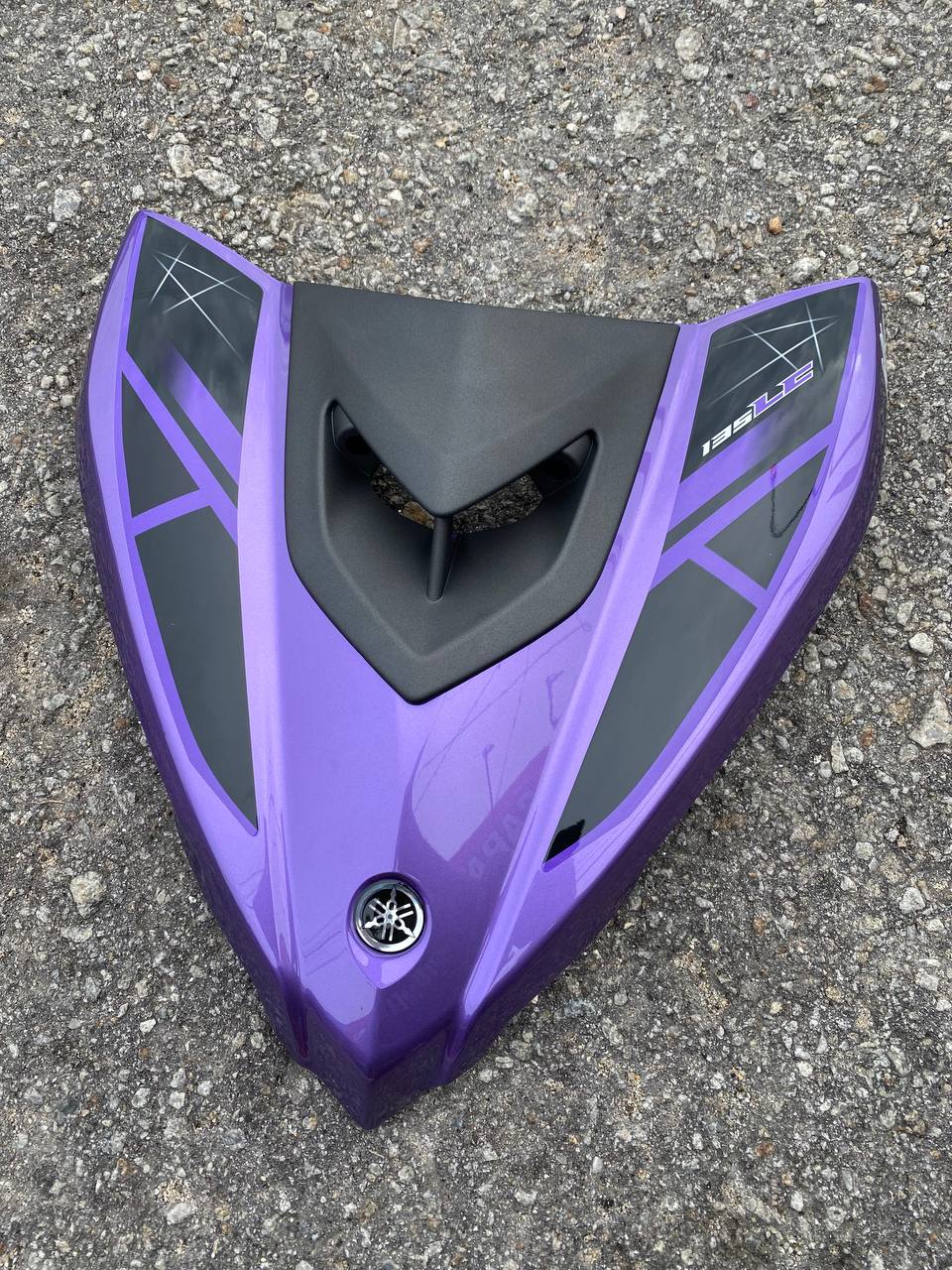 COVERSET BODYSET YAMAHA LC LC135 V6 V7 BPM1 S3 PURPLE SILVER STANDARD STRIPE TANAM VELOZI L6-ST-13 DOCTOR 047