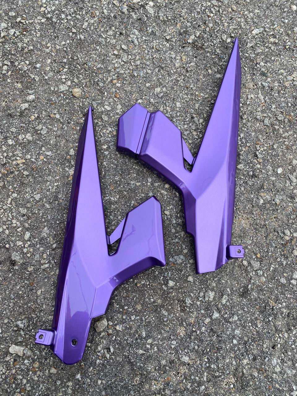 COVERSET BODYSET YAMAHA LC LC135 V6 V7 BPM1 S3 PURPLE SILVER STANDARD STRIPE TANAM VELOZI L6-ST-13 DOCTOR 047
