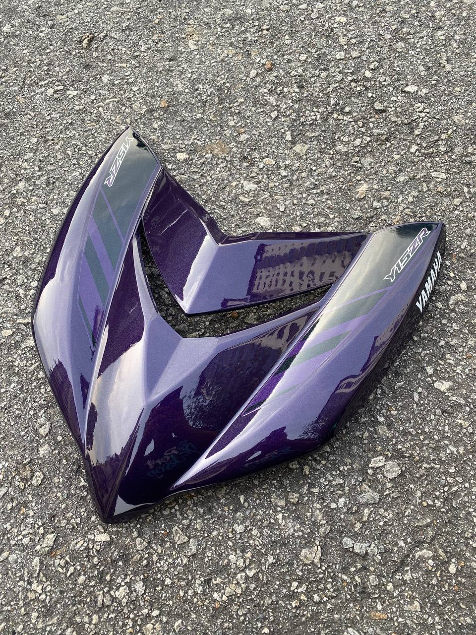COVERSET Y15ZR V1 V2 PURPLE GREY ORI COLOR HONG LEONG YAMAHA HLY Y15ZR Y15 YSUKU ORIGINAL VELOZI PURPLE TERUNG 2015
