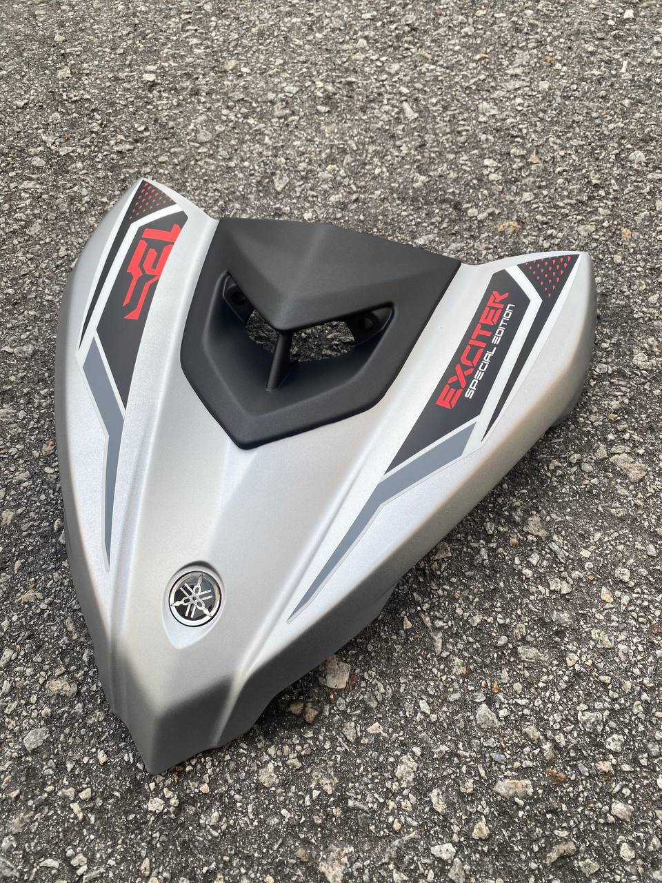 COVERSET LC 135 LC135 V6 EXCITER SILVER DUST 2021 DOCTOR / VELOZI L6-ECT-2 SIAP TAMPAL FREE EMBLEM