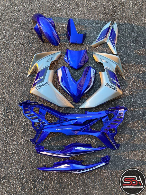 Y16 COVERSET Y16ZR EXCITER GP DPBMC S3 BLUE Y16-ECT-GP-1 ORIGINAL VELOZI YAMAHA READY TO INSTALL IN STOCK