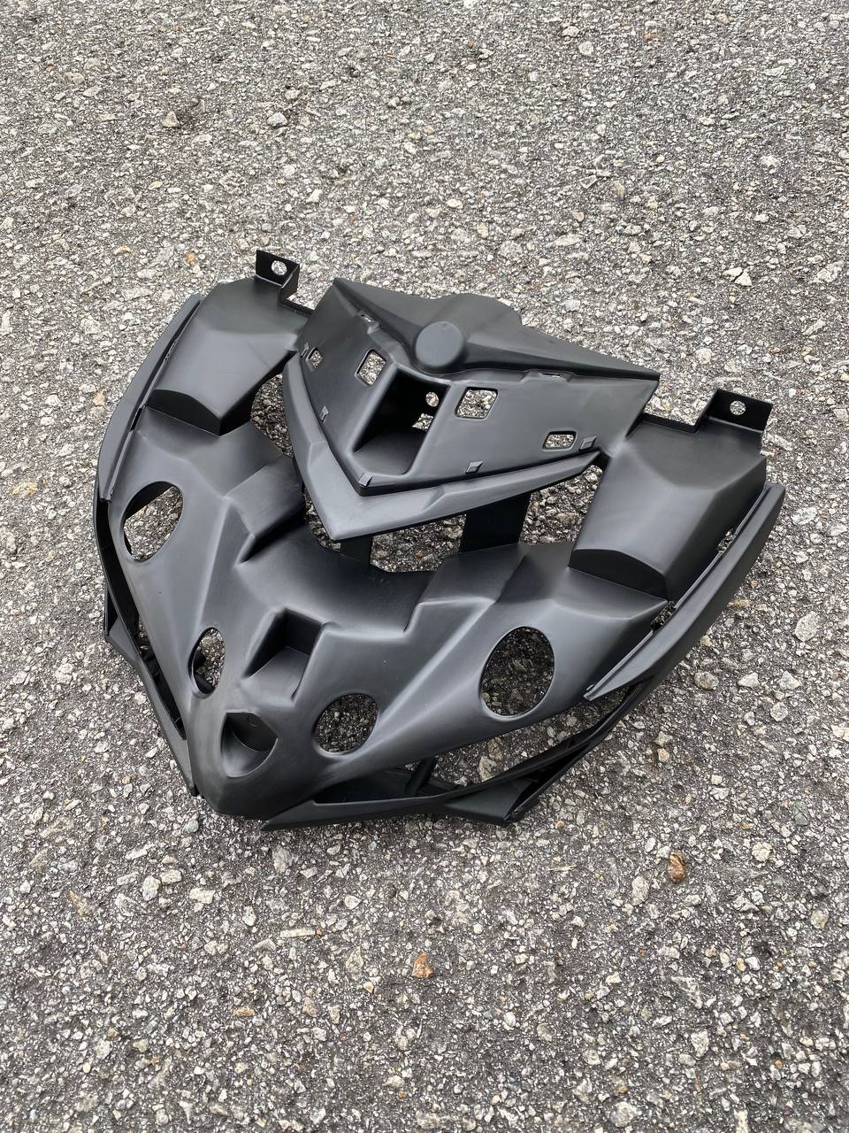 Y150 ZR Y15 V1 COMPLETE SET COVER INNER HITAM MATTE OEM 13 ITEM / HITAM KILAT GLOSSY