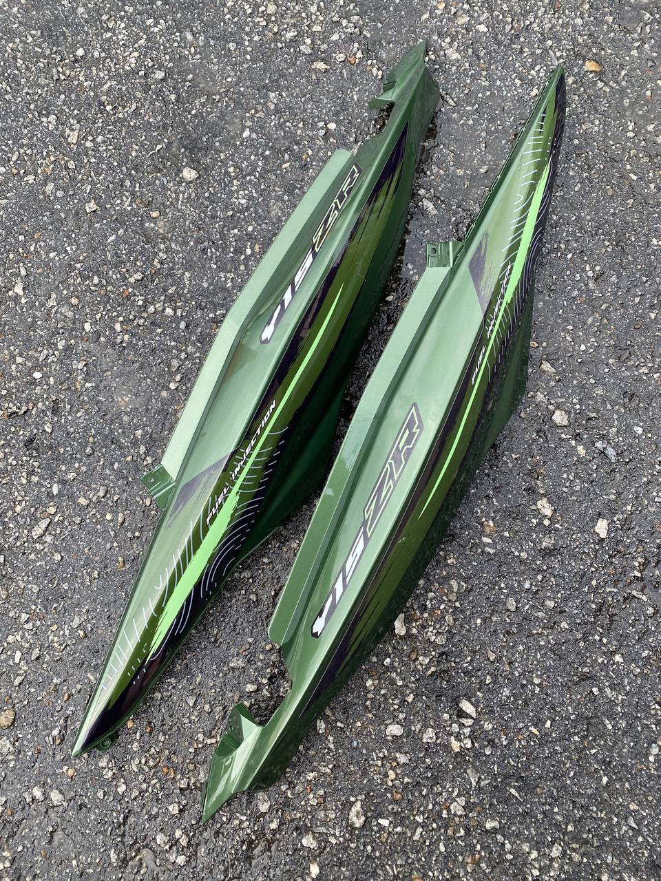 COVERSET BODYSET YAMAHA Y15 Y15ZR V2 MECHA MOSS GREEN SPECIAL EDITION 2026 DOCTOR SIAP TANAM CUSTOM
