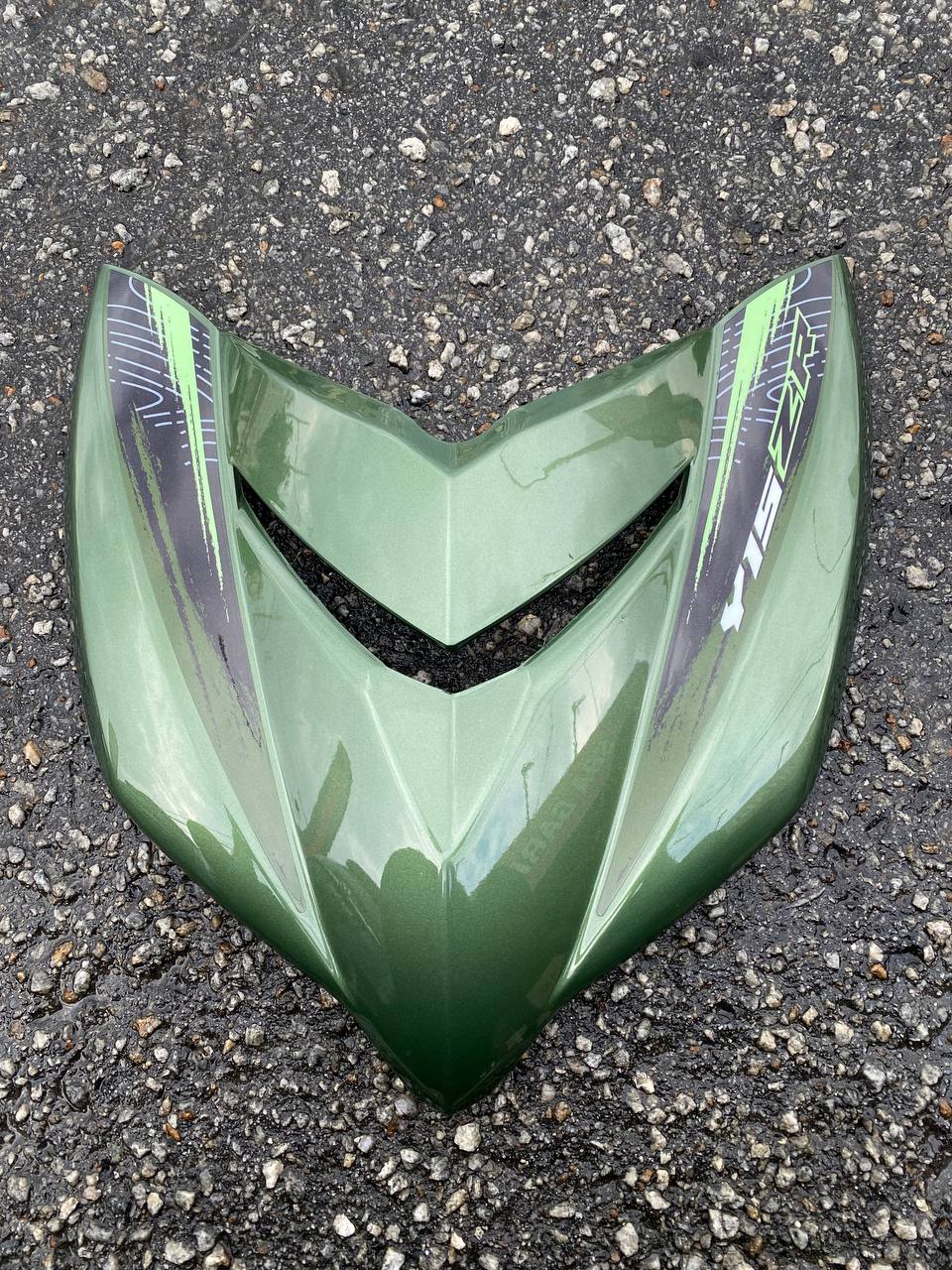 COVERSET BODYSET YAMAHA Y15 Y15ZR V2 MECHA MOSS GREEN SPECIAL EDITION 2026 DOCTOR SIAP TANAM CUSTOM