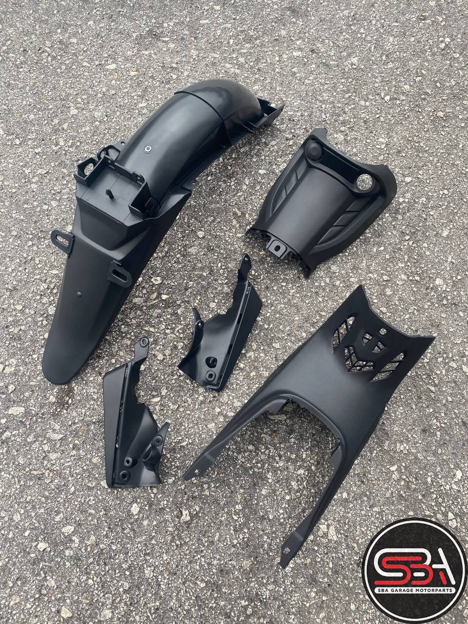 INNER COVER PANEL IS8 LC 135 V1 ORIGINAL HONG LEONG YAMAHA 5YP AIR GUIDE, COVER 1,2 REAR FENDER 1 SET HLY INNER H