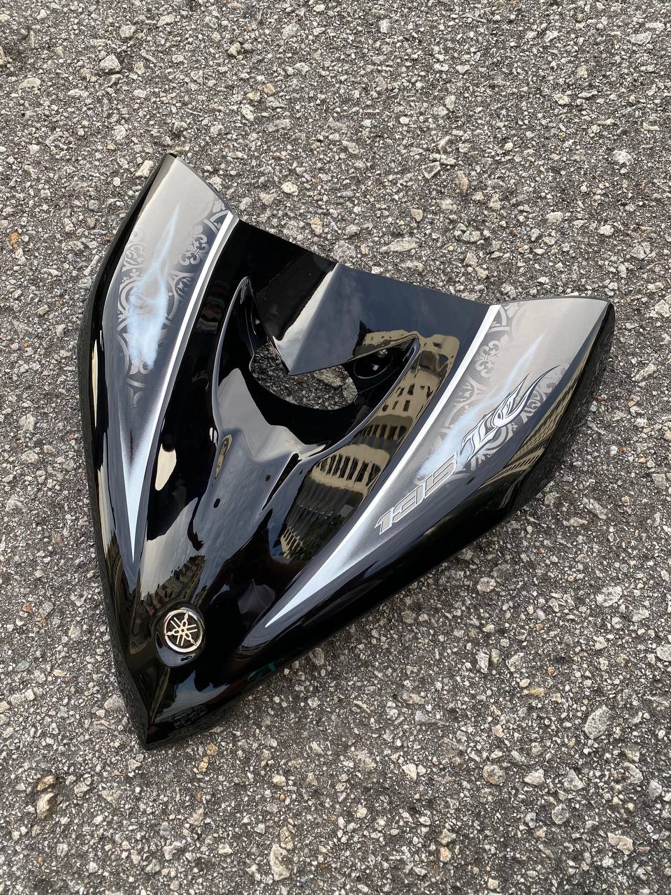 COVERSET LC135 V2 V3 V4 4S 5S HITAM FULL BATIK SMOKE HITAM ORIGINAL HLY HONG LEONG YAMAHA STICKER SIAP TAMPAL
