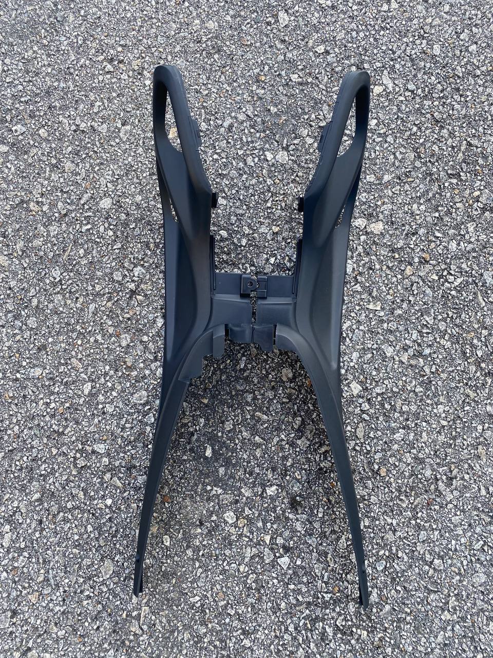 INNER COVER FOR YAMAHA 125Z ZR ORIGINAL HLY FULL SET BLACK MATTE 4 ITEMS HONG LEONG YAMAHA