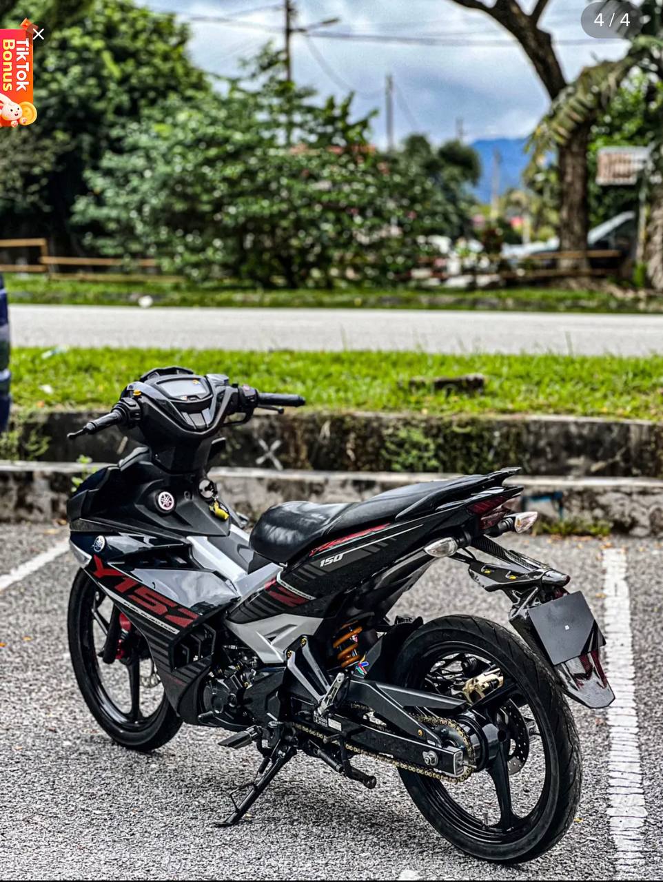 COVERSET BODYSET YAMAHA Y Y15 Y15ZR V1 V2 HITAM BLACK FIRST MODEL 2015 BATMAN VELOZI / DOCTOR / OEM / HLY / VIETNAM