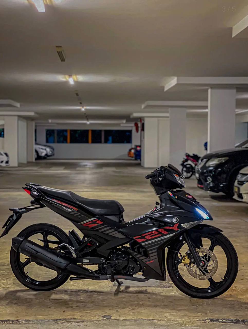 COVER SET ORIGINAL 100% HLY HONG LEONG YAMAHA Y15ZR V1 V2 HITAM FIRST EDITION BATMAN COVERSET BODYSET Y15ZR YSUKU