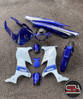COVERSET BODYSET YAMAHA 125z / 125zr BIRU GP – ORIGINAL HLY HONG LEONG YAMAHA FREE EMBLEM TIMBUL STRIPE SIAP TAMPAL