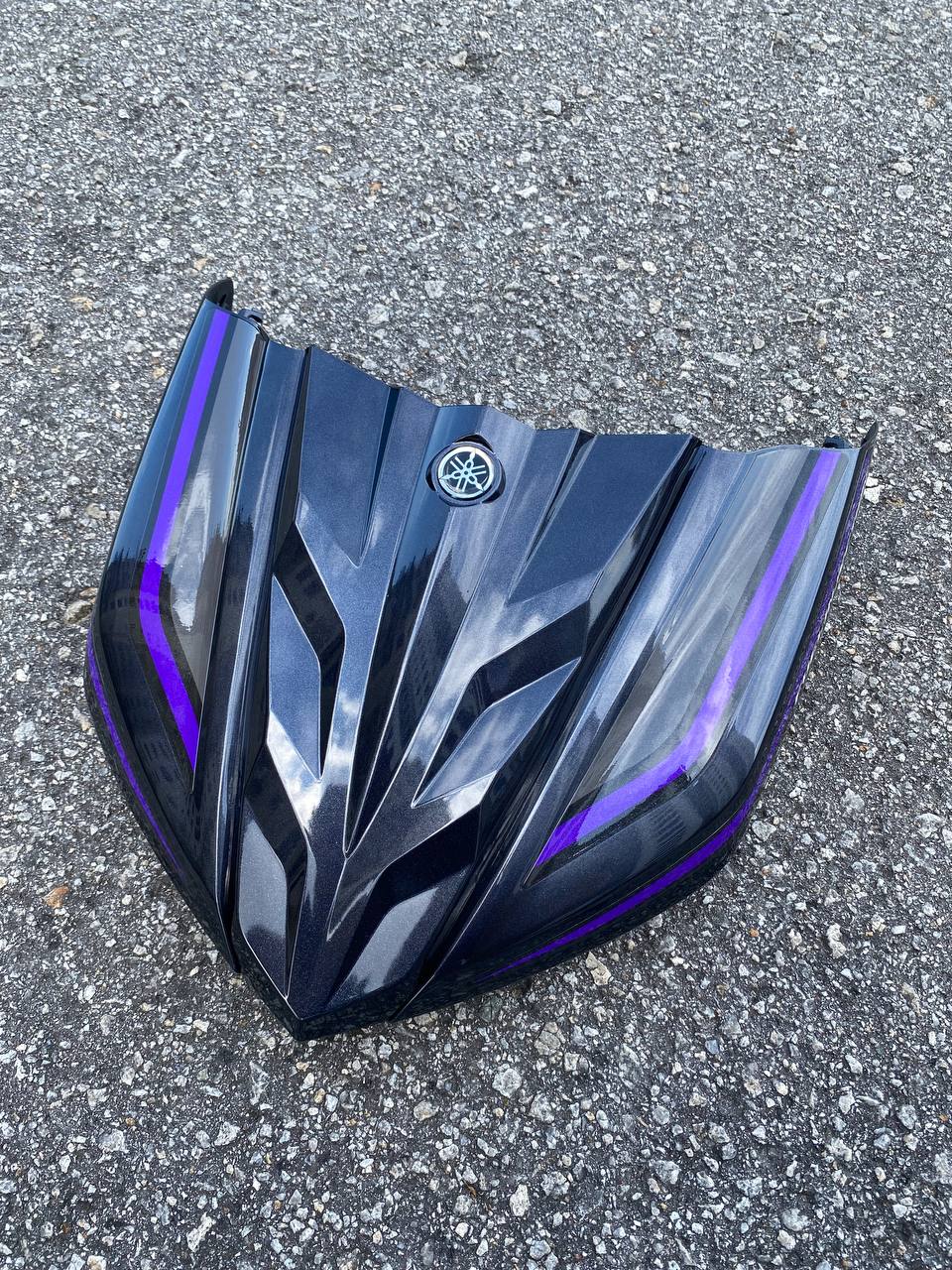 COVERSET BODYSET EGO AVANTIZ YAMAHA STICKER SIAP TANAM PURPLE 003 DOCTOR FULLSET