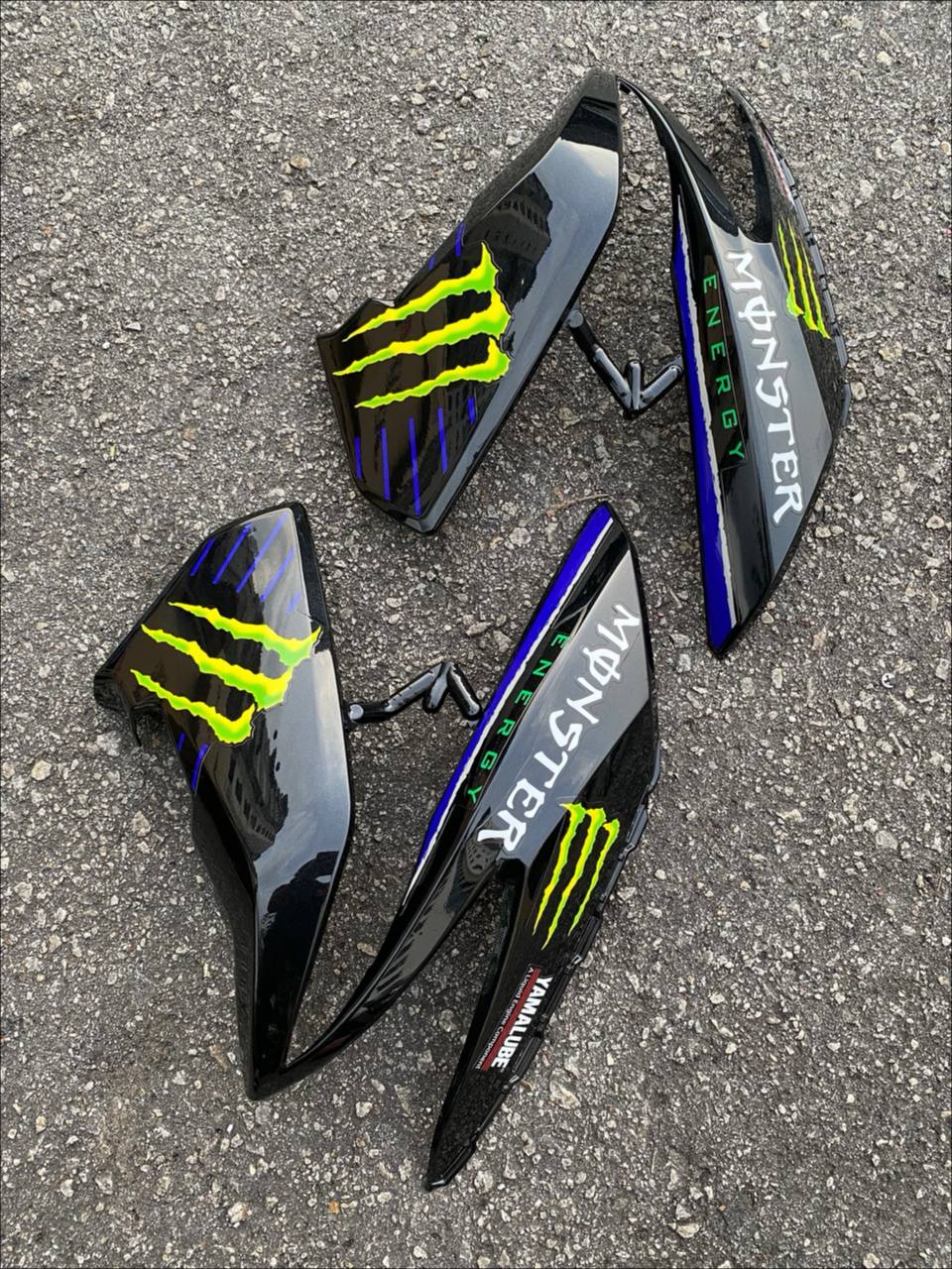 COVERSET BODYSET NVX 155 NVX155 V1 YAMAHA DOCTOR MONSTER LTD 011 SIAP TANAM