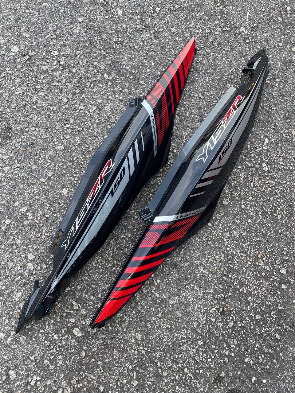 COVERSET Y15ZR V1 V2 RM7 MERAH PURBA BATMAN 1ST EDITION 2015 BODYSET Y15 VELOZI VDOCTOR HLY MMATE SIAP TAMPAL KILANG