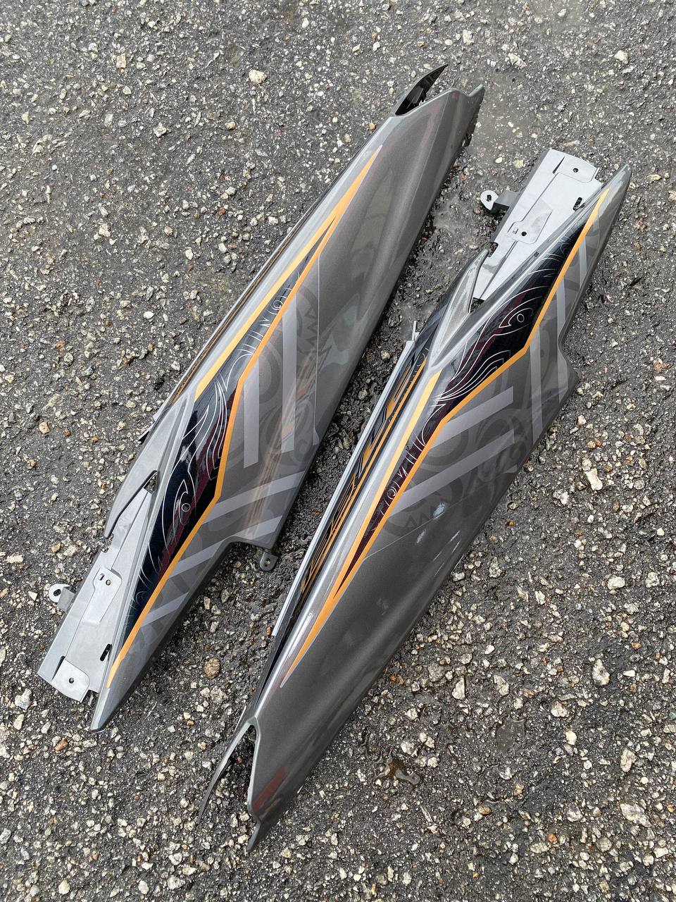 COVERSET YAMAHA ORIGINAL SIAP TAMPAL / TANAM LC135 LC V6 V7 STEALTH GOLD GREY MNM3 HONG LEONG 100% HLY VELOZI VDOCTOR