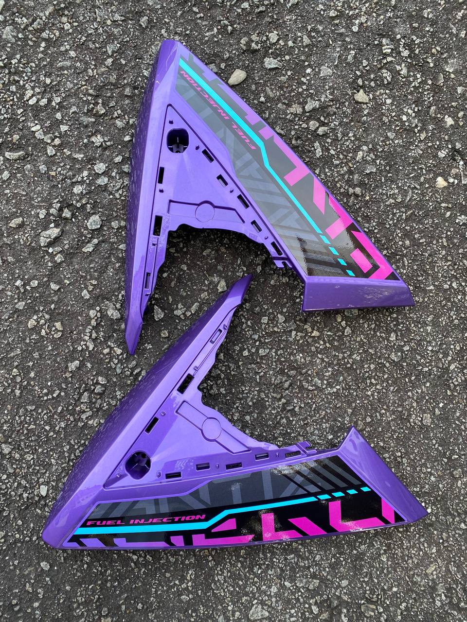 COVERSET BODYSET EGO AVANTIZ YAMAHA STICKER SIAP TAMPAL BPM1 PURPLE MM-02 SUPRIMO VELOZI ST-01