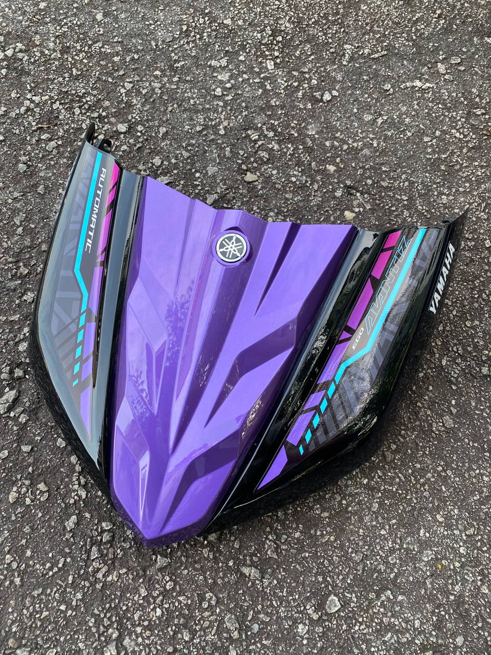 COVERSET BODYSET EGO AVANTIZ YAMAHA STICKER SIAP TAMPAL BPM1 PURPLE MM-02 SUPRIMO VELOZI ST-01
