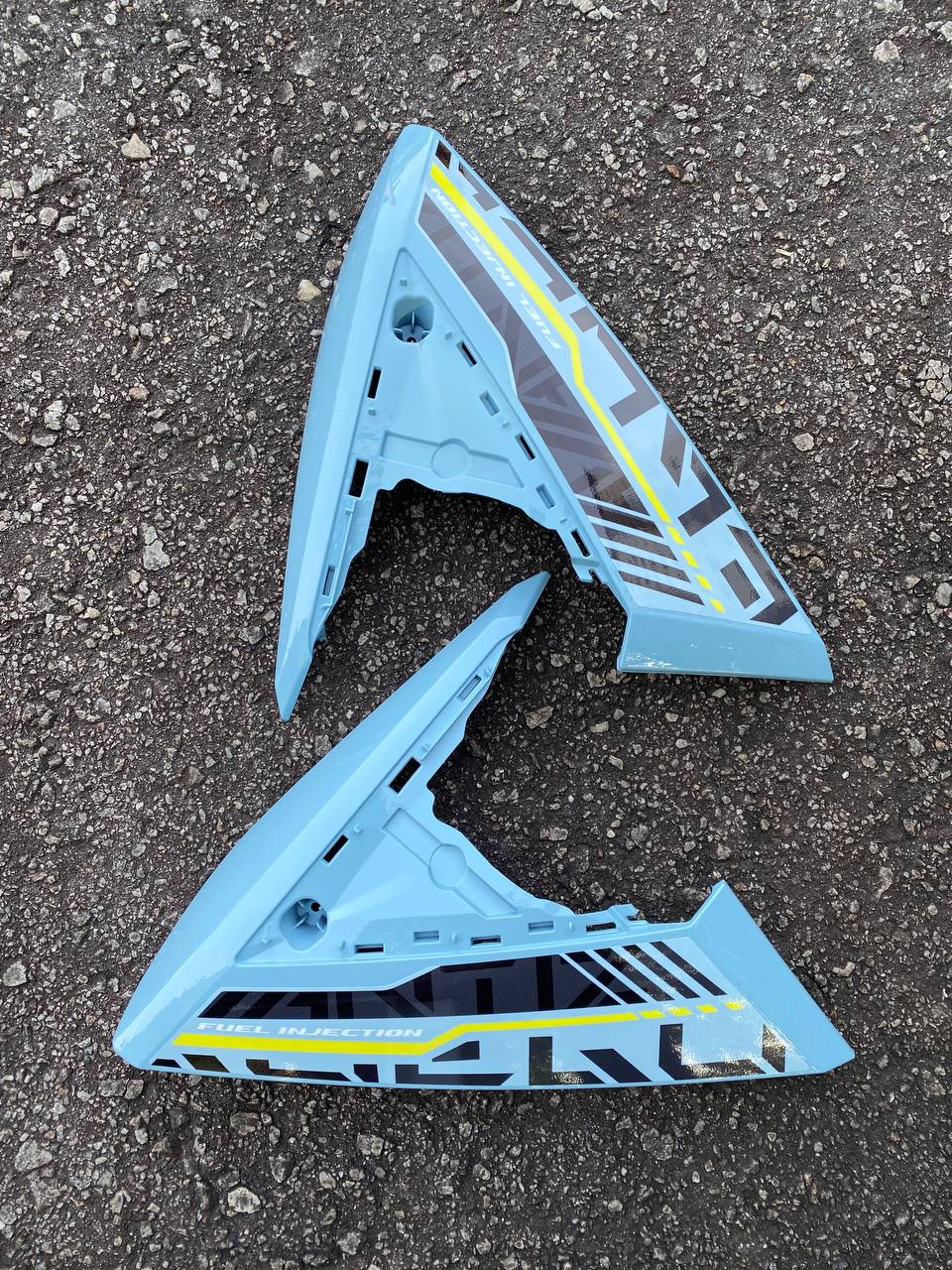 COVERSET BODYSET EGO AVANTIZ YAMAHA STICKER SIAP TAMPAL DBSB BABY BLUE MM-01 SUPRIMO VELOZI FULLSET