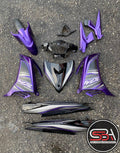 COVERSET BODYSET YAMAHA LC LC135 V2 V3 JUPITER MX PURPLE MM-21 MM-06 SIAP TAMPAL M MATE MALAYSIA FULLSET