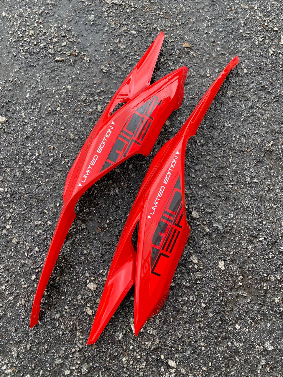 HONDA RSX RS-X 150 RSX150 COVERSET DOCTOR WINNER RED 007 COLOR SIAP TANAM CLEAR FIT DENGAN BODY