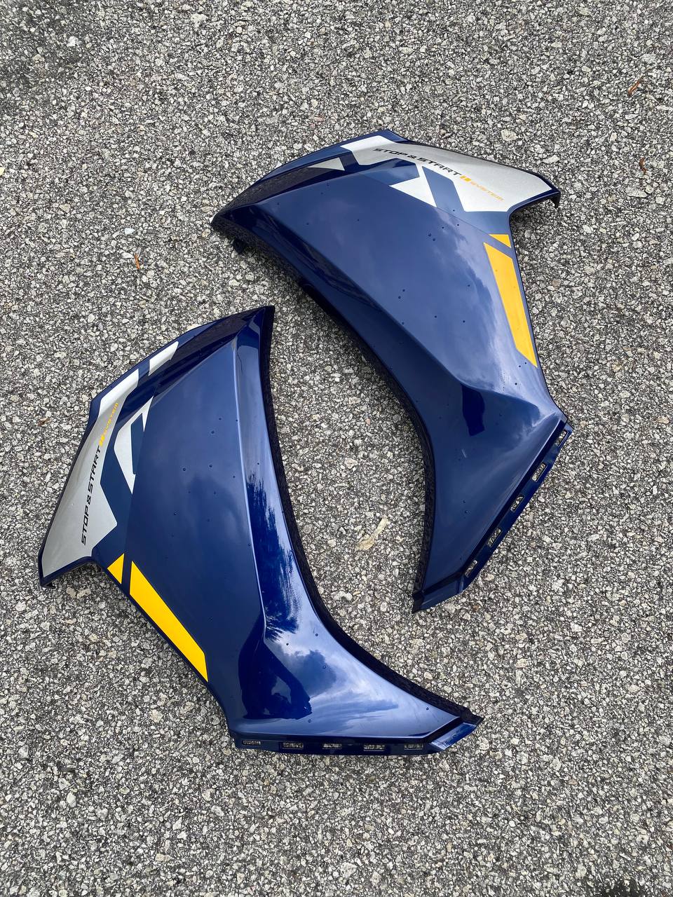 COVERSET BODYSET NVX 155 NVX155 V3 DPBMU RYC1 BLUE YELLOW YAMAHA VELOZI WS SIAP TAMPAL NVX-V3-S-2
