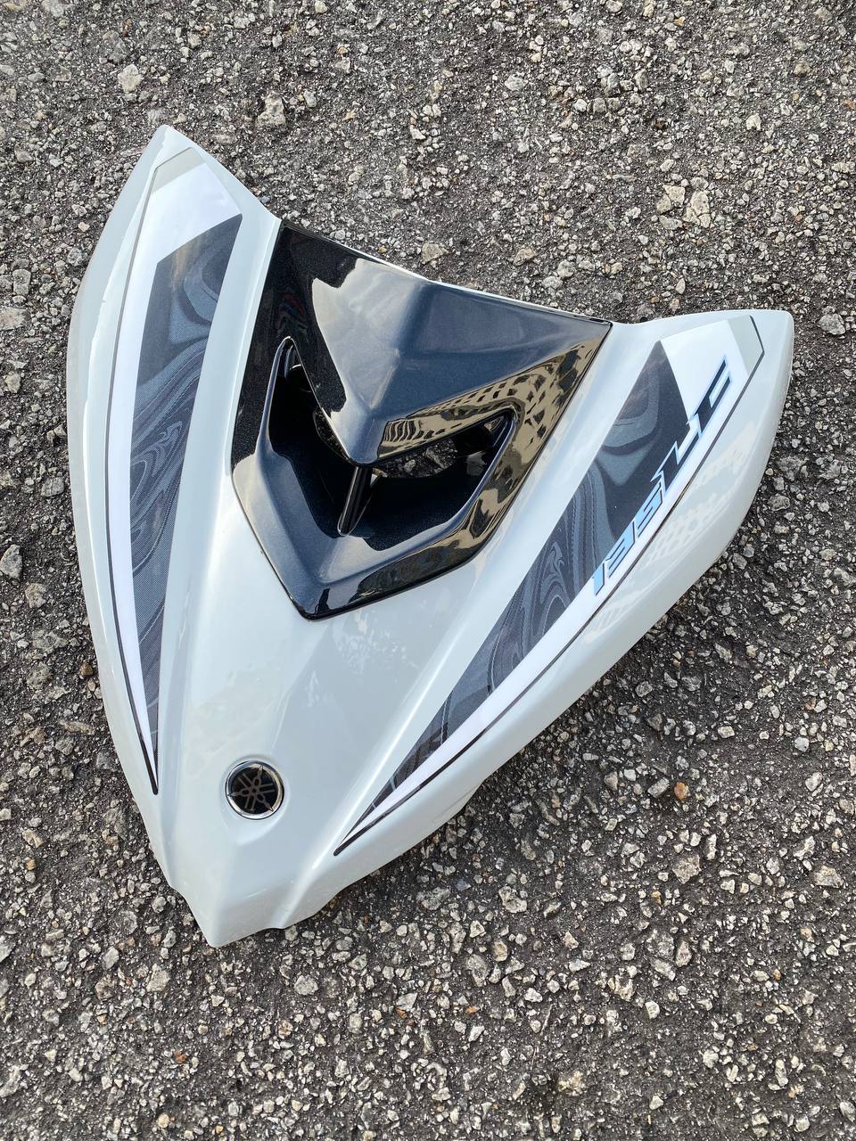 COVERSET BODYSET YAMAHA LC LC135 V4 V5 V6 V7 DR EXCITER WHITE PUTIH STRIPE TANAM CODE 022 DOCTOR EDITION OEM
