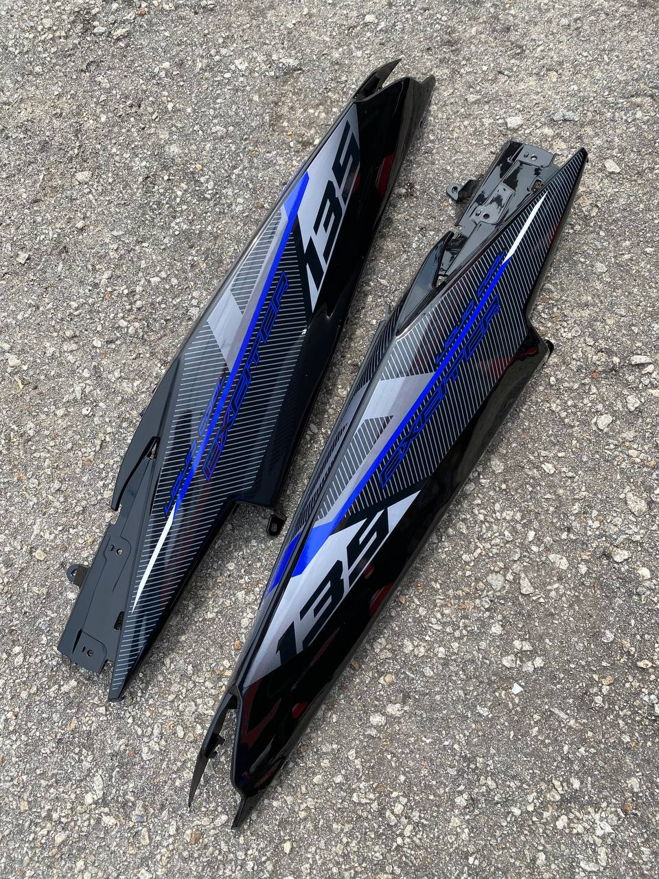 COVERSET YAMAHA LC LC135 V6 V7 EXCITER RC DPBMC BLUE BLACK L6-RC-5 BODYSET SIAP TANAM VELOZI DOCTOR 059