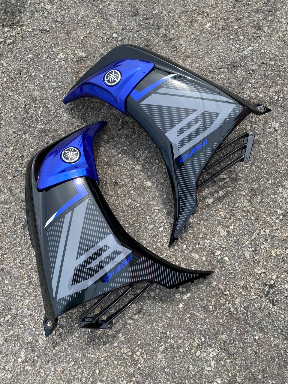 COVERSET YAMAHA LC LC135 V6 V7 EXCITER RC DPBMC BLUE BLACK L6-RC-5 BODYSET SIAP TANAM VELOZI DOCTOR 059