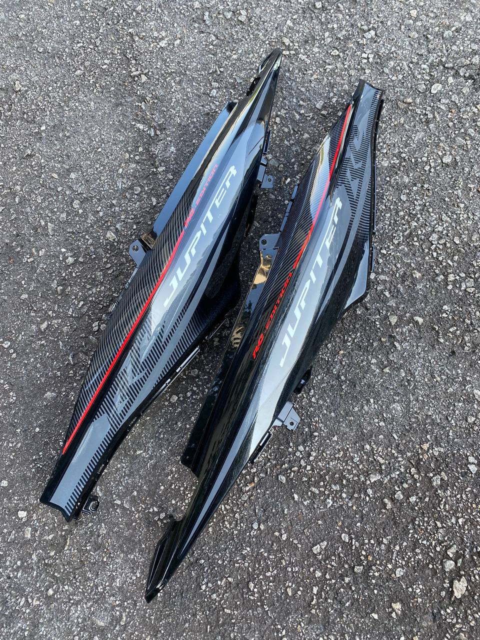 COVERSET BODYSET OEM SET LAGENDA SRL 115  Fi RC SMX HITAM JUPITER  LIMITED EDITION ORIGINAL DOCTOR 003