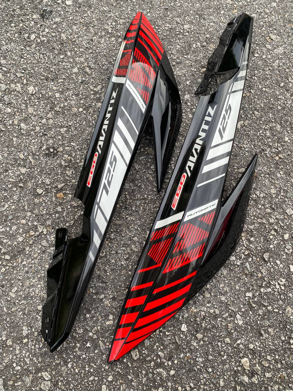 COVERSET BODYSET EGO AVANTIZ YAMAHA STICKER SIAP TANAM BATMAN RED 010 DOCTOR FULLSET
