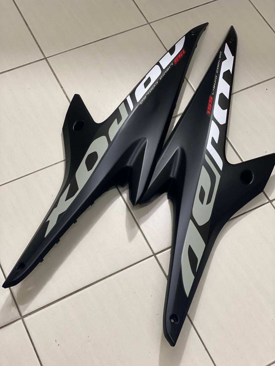 COVERSET BODYSET NVX 155 NVX155 V1 YAMAHA DOCTOR BLACK HITAM 007 SIAP TANAM