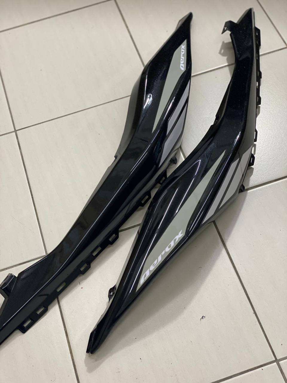 COVERSET BODYSET NVX 155 NVX155 V1 YAMAHA DOCTOR BLACK HITAM 007 SIAP TANAM