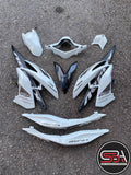COVERSET BODYSET NVX 155 NVX155 V1 YAMAHA DOCTOR WHITE PUTIH 003 SIAP TANAM