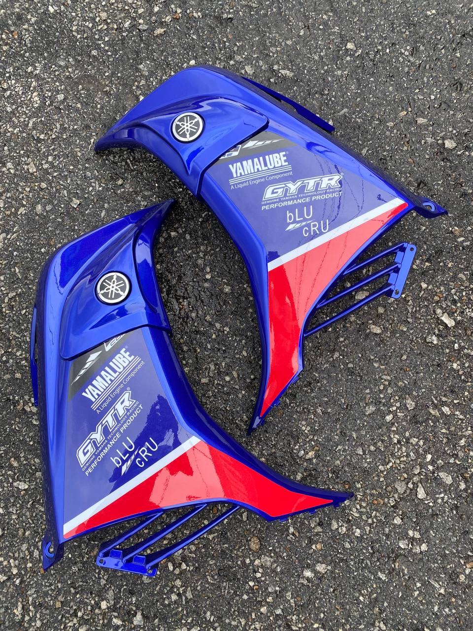 COVERSET YAMAHA ORIGINAL SIAP TANAM LC 135 LC135 V6 V7 BLUE CORE BLUE DOCTOR SIAP TANAM