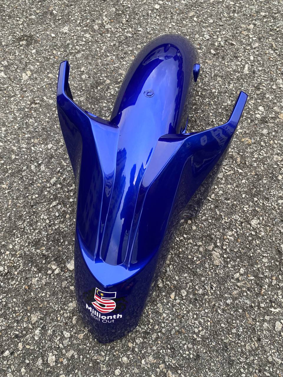 COVERSET BODYSET LC135 LC V8 5 MILLIONTH ROLL OUT 5MRO BLUE BIRU FUEL INJECTION FI YAMAHA SIAP TANAM VELOZI DOCTOR HLY