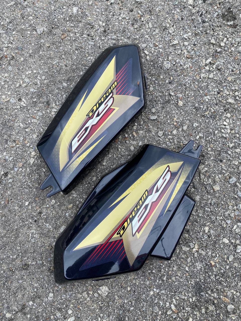 COVERSET BODYSET ORIGINAL BOON SIEW HONDA BSH EX5 DREAM PURPLE MARINE COLOUR – SET COMPLETE ORIGINAL 100% HONDA